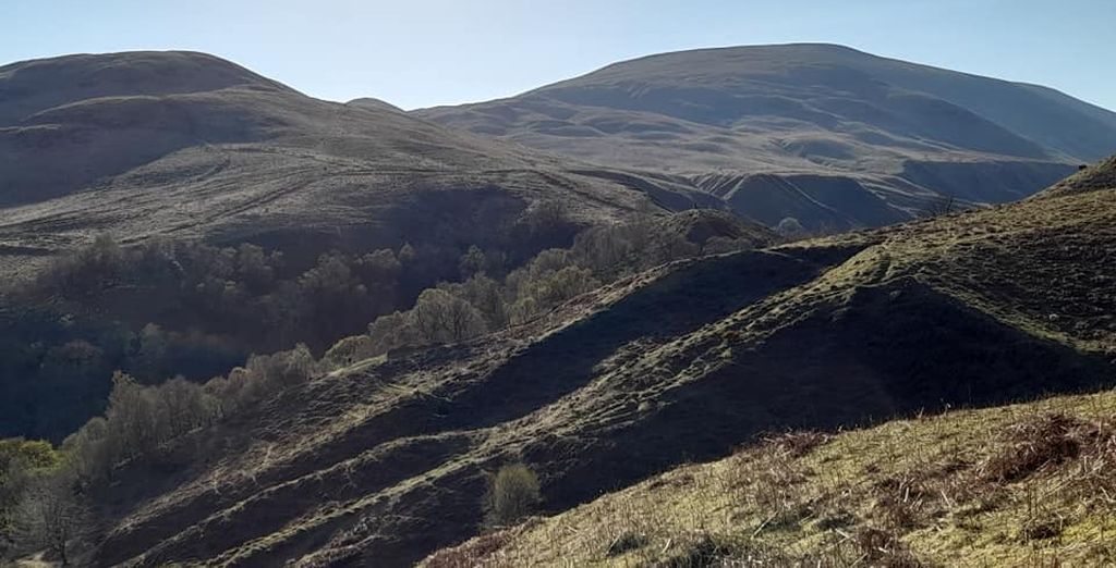 Ochil Hills above Burn of Sorrow