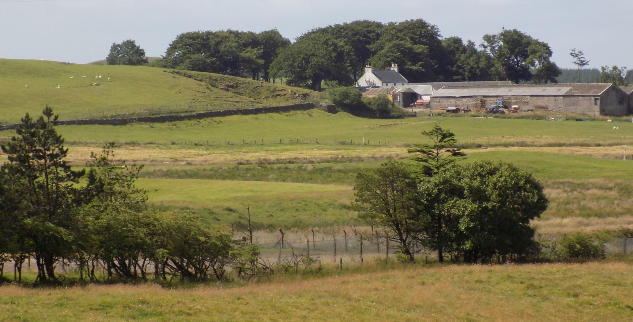 Approach to East Moorhouse Farm