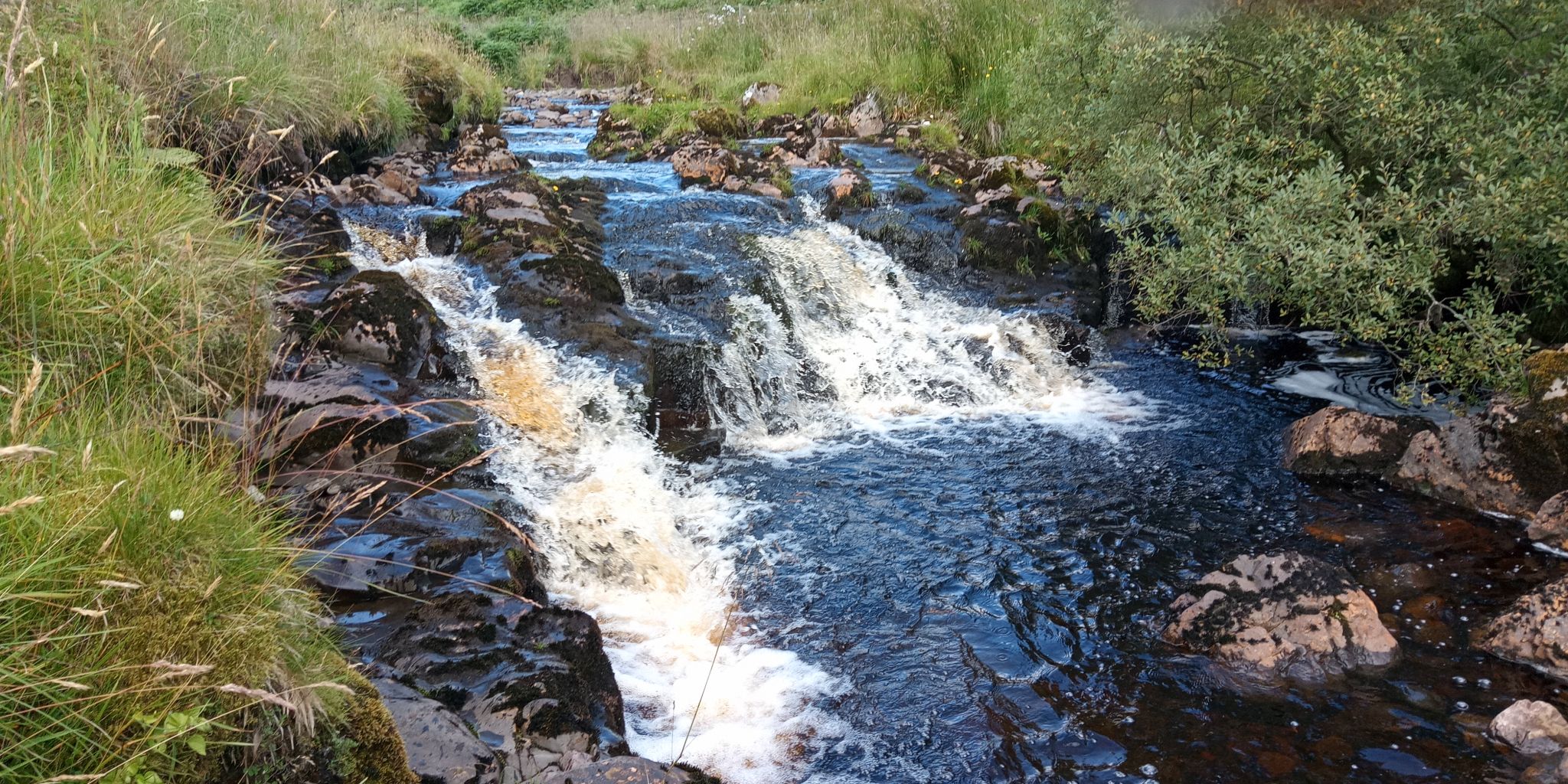 Waterfalls on Finglen Burn