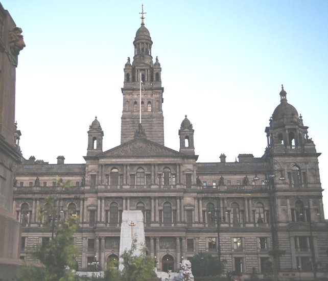 City Chambers in Glasgow city centre, Scotland