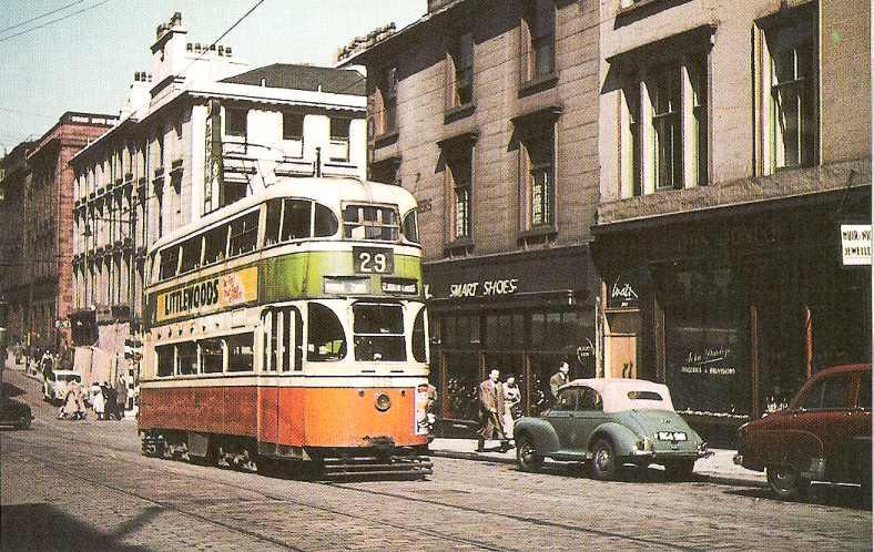 Glasgow Corporation tramcar