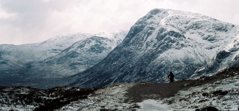 Buachaille Etive Mor in winter