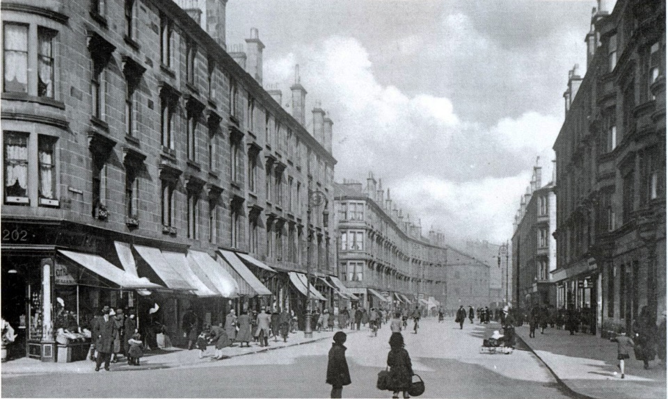 Langlands Road in Govan