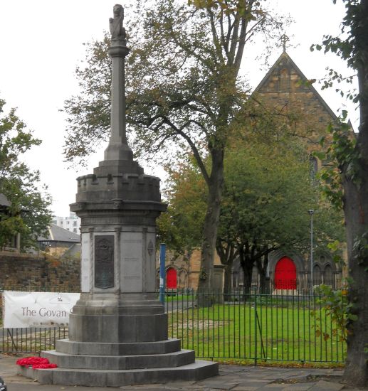 Memorial at Govan Old Church