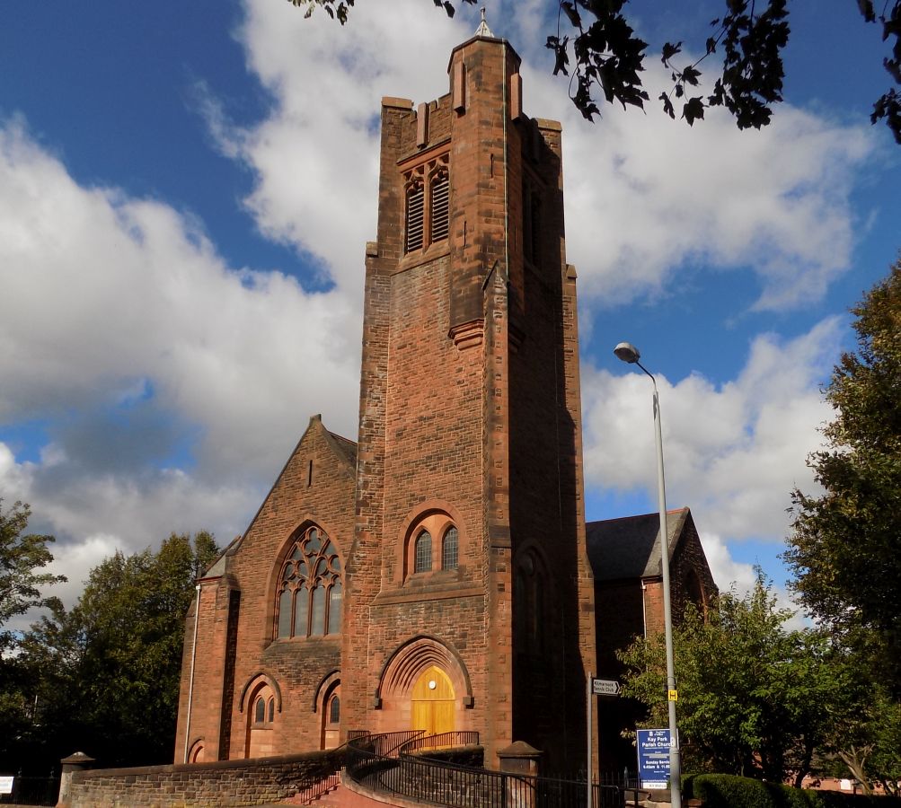 Kay Park Parish Church in Kilmarnock