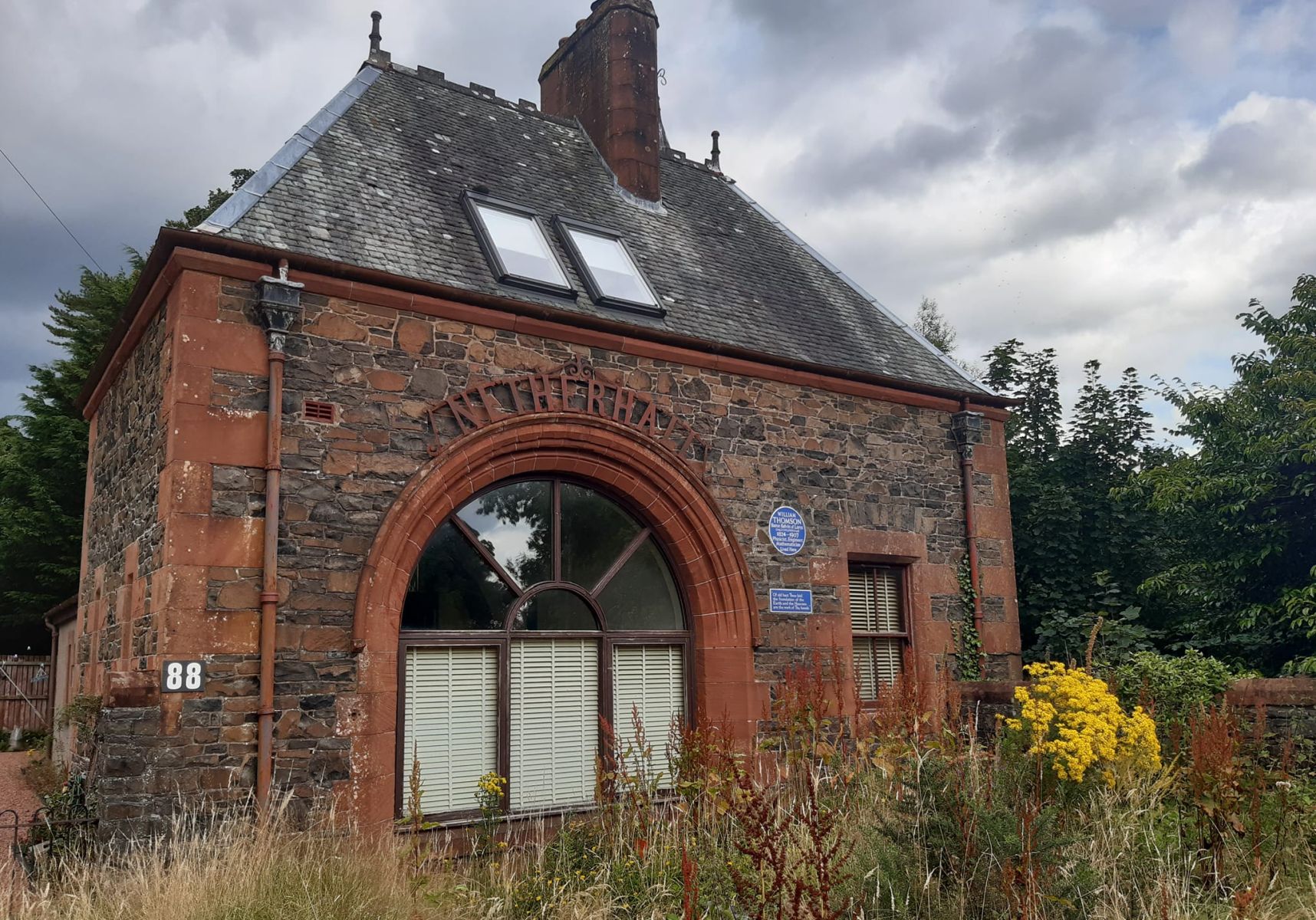 Former coach house at Netherhall in Largs