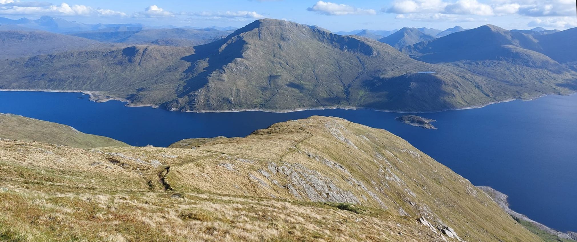 Gairich in Knoydart above Loch Quoich