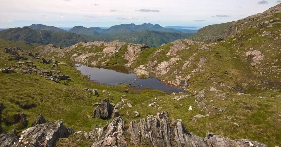 Traverse of Sgurr Thuilm and Sgurr nan Coireachan