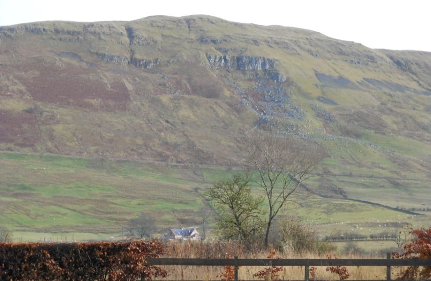 Campsie Fells from the Thomas Muir Trail to Lennoxtown