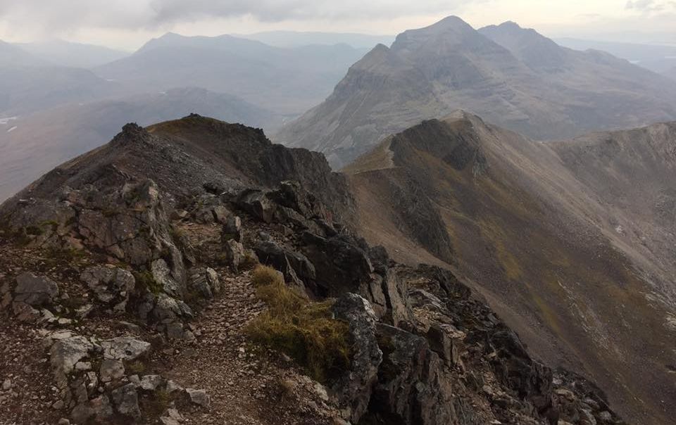 Liathach from Beinn Eighe