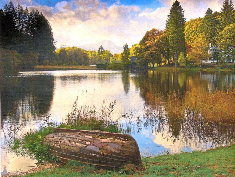 Loch Ard on the outskirts of Aberfoyle