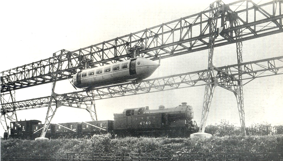 Bennie Railplane at Milngavie