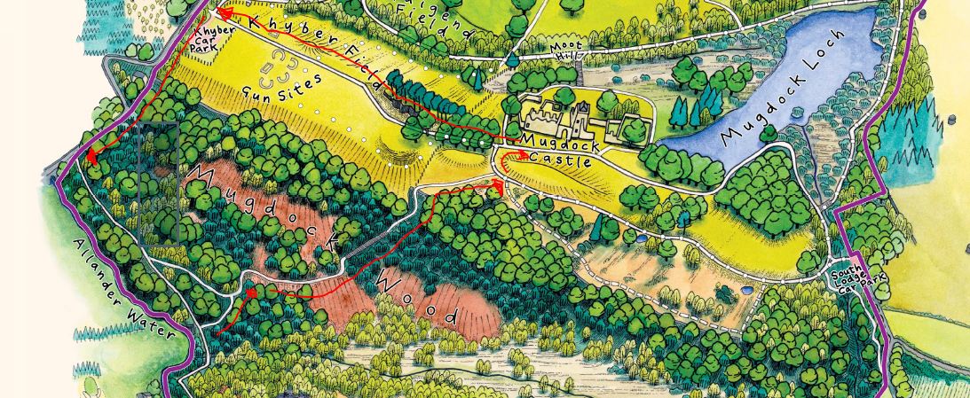 Map of Mugdock Country Park