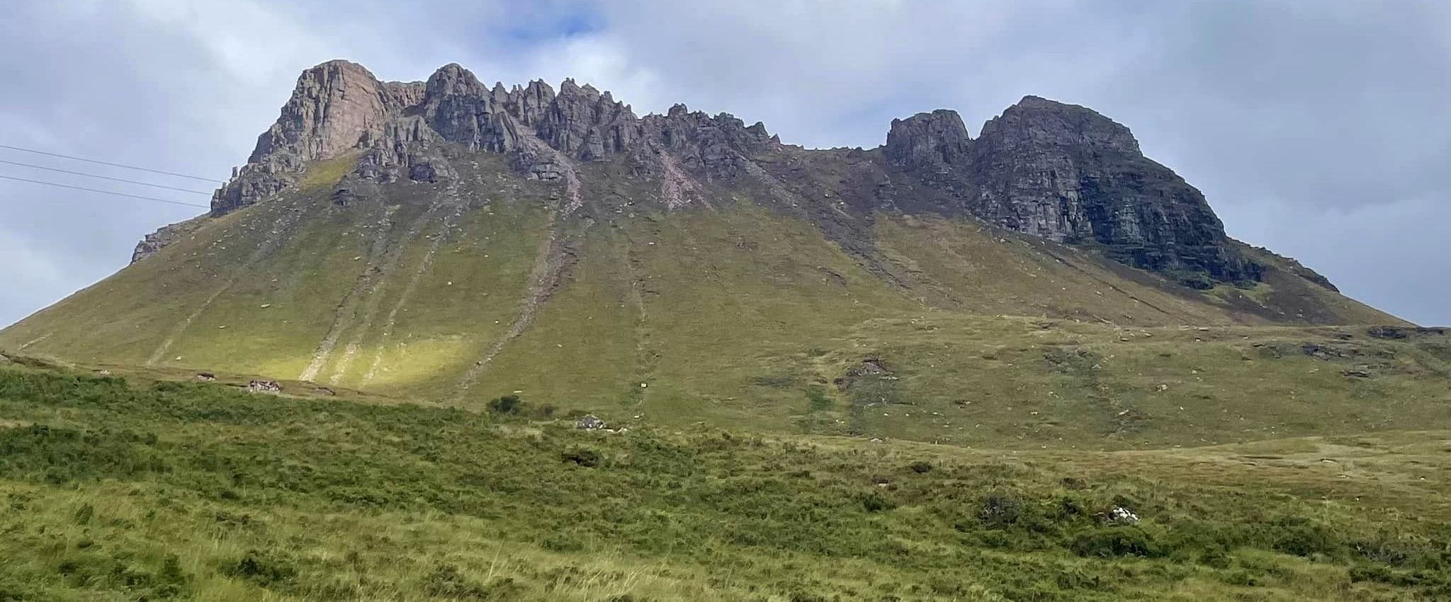 Stac Pollaidh in Wester Ross in the NW Highlands of Scotland