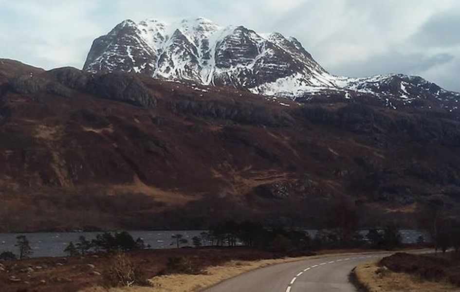 Slioch in the NW Highlands of Scotland