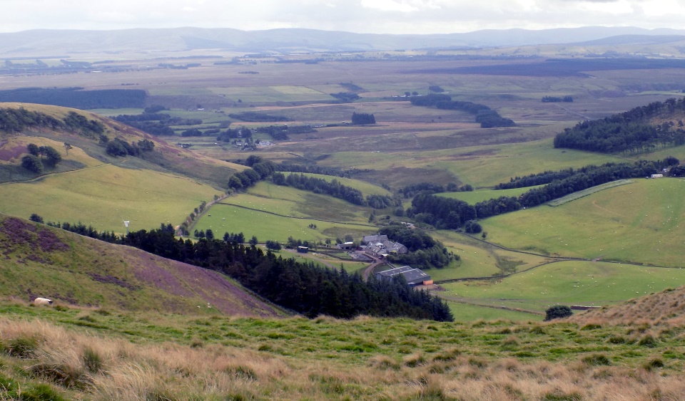 Kips Wood and Eastside Farm beneath East Kip