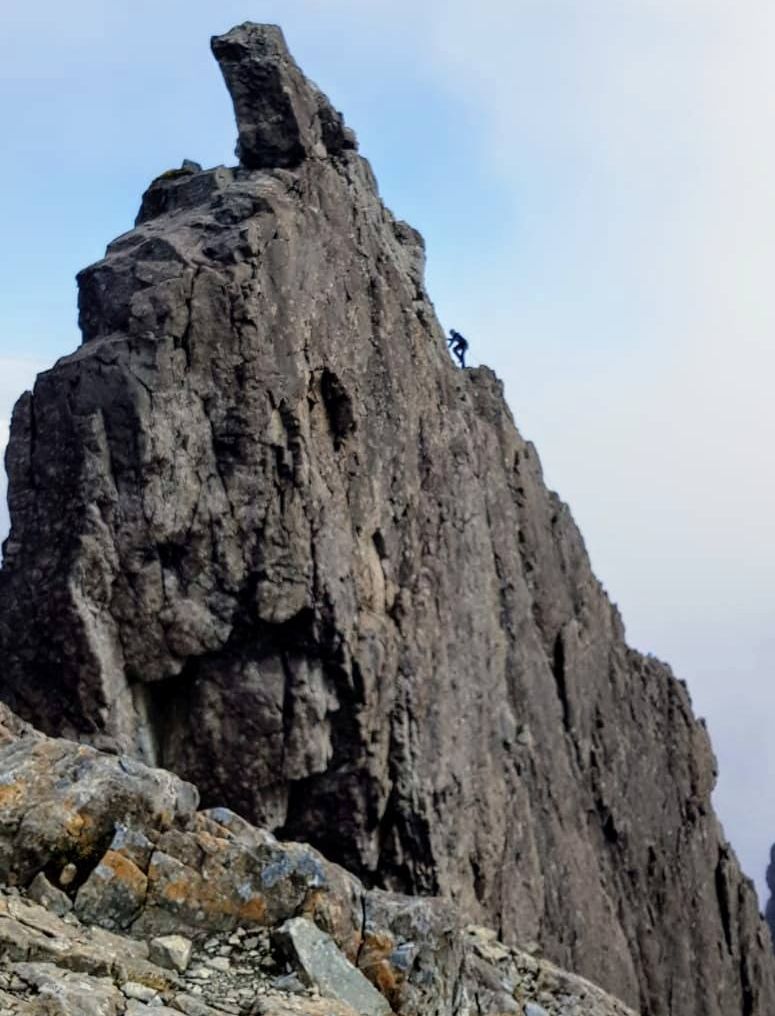 Inaccessible Pinnacle on Skye Ridge