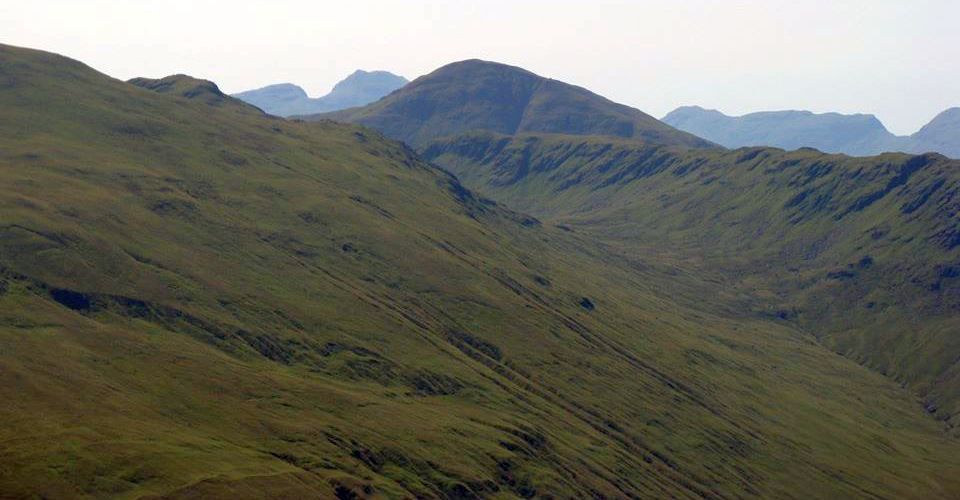 Creag Mhor from Ben Mhanach