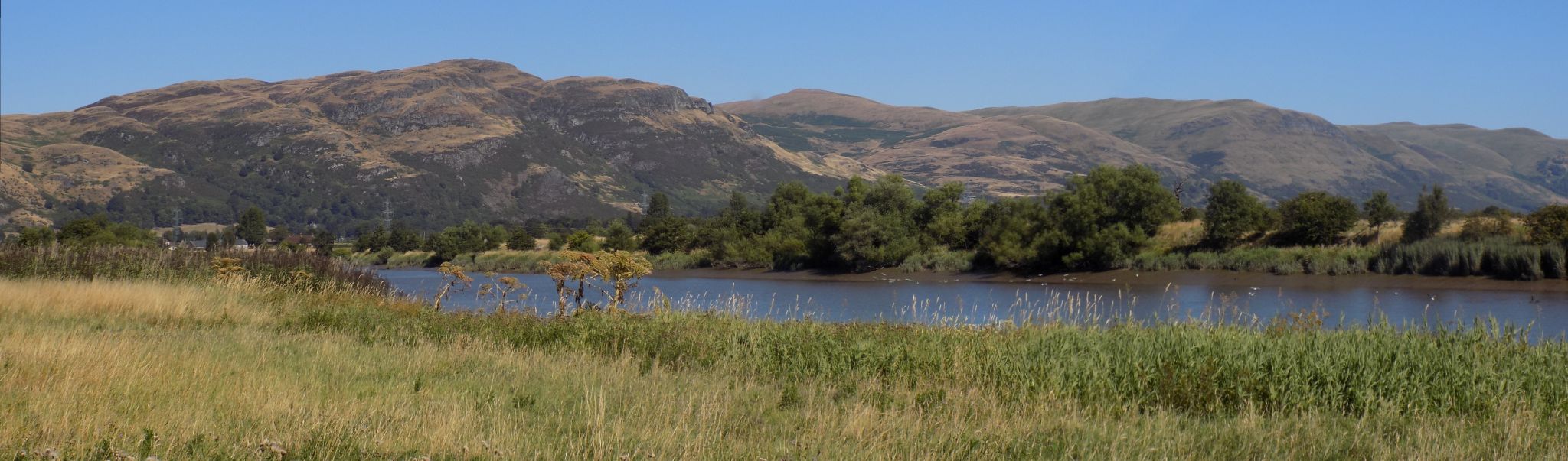 Panorama of Dumyat and the Ochil Hills