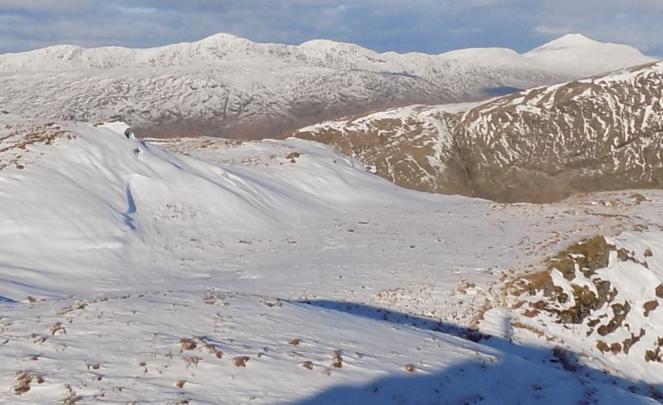 Northern hills and Ben Lui from Stob an Eas