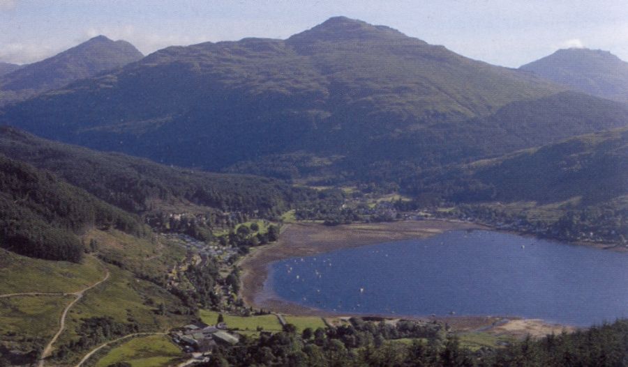 Lochgoilhead beneath Ben Donich