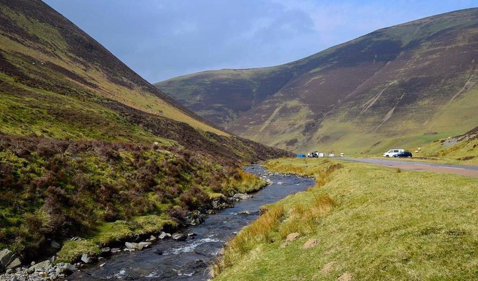 Mennick River on Road to Wanlockhead