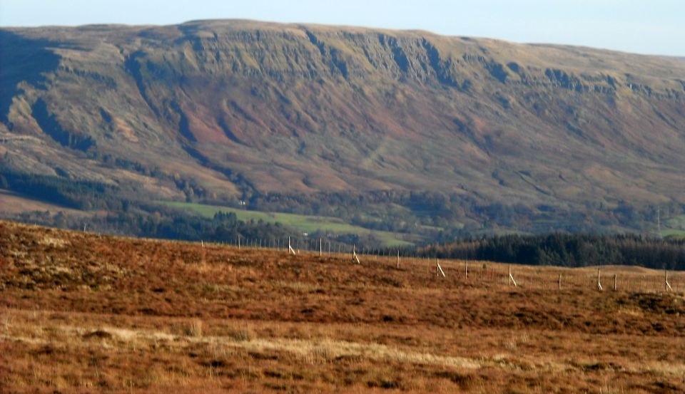 Campsie Fells from Auchineden Hill