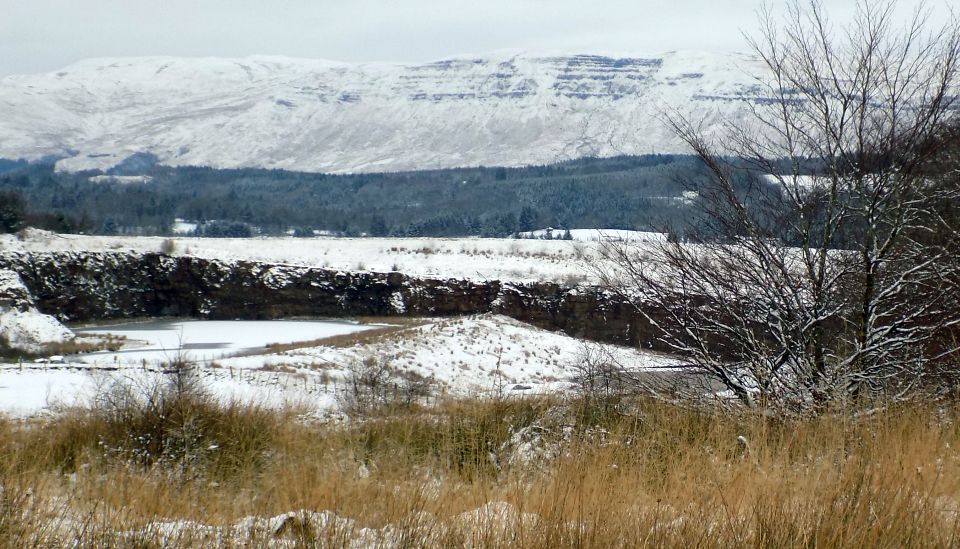 Campsie Fells from Craighead Knowe onWindyhill Golf Course