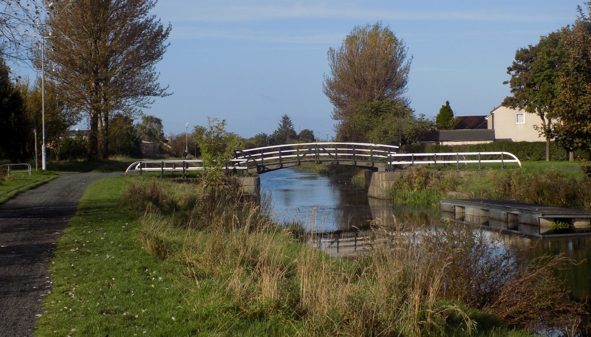 Footbridge over the Forth and Clyde Canal