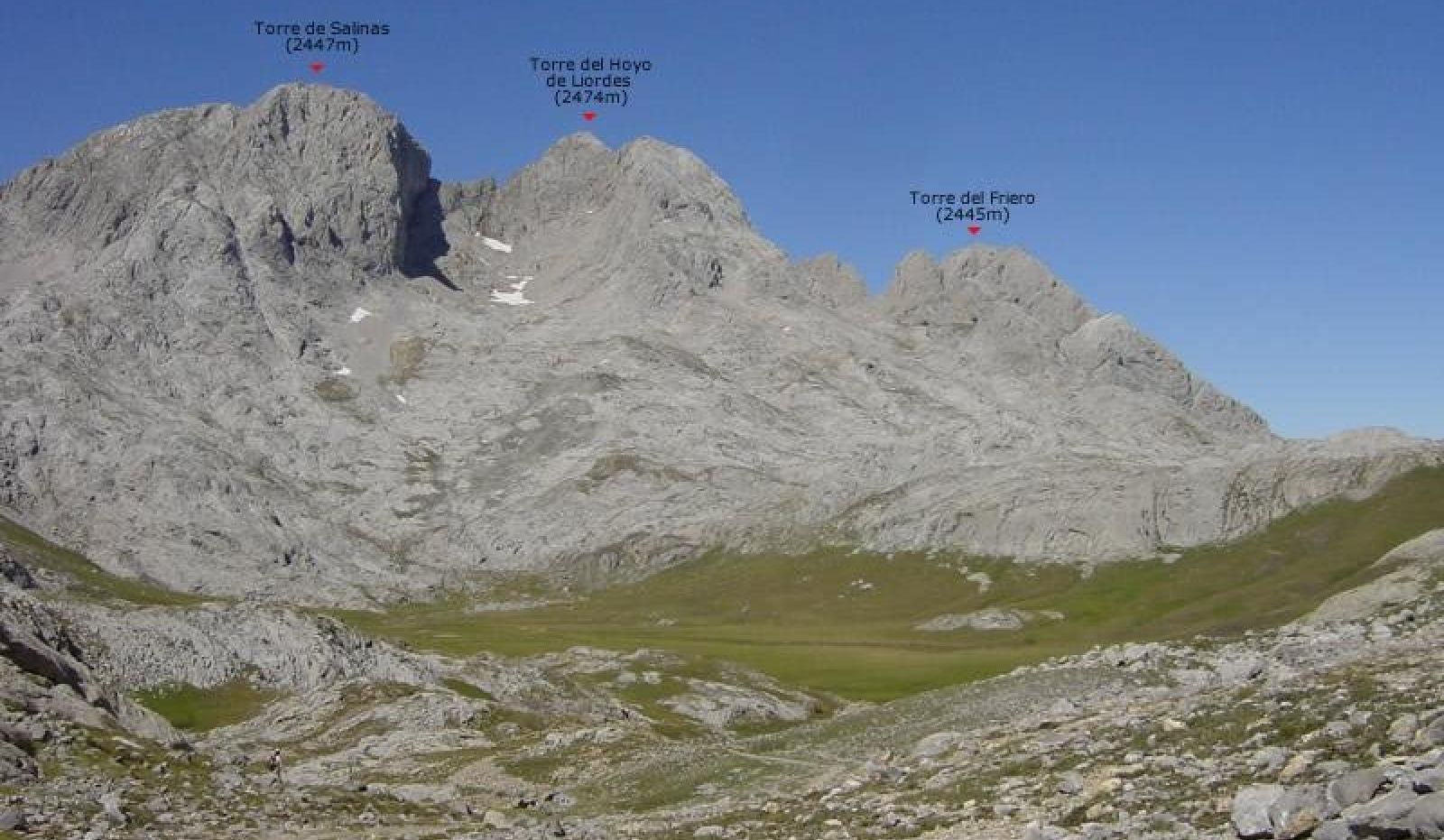 Torre de Salinas and Torre del Hoyo de Llordes, Picos de Europa