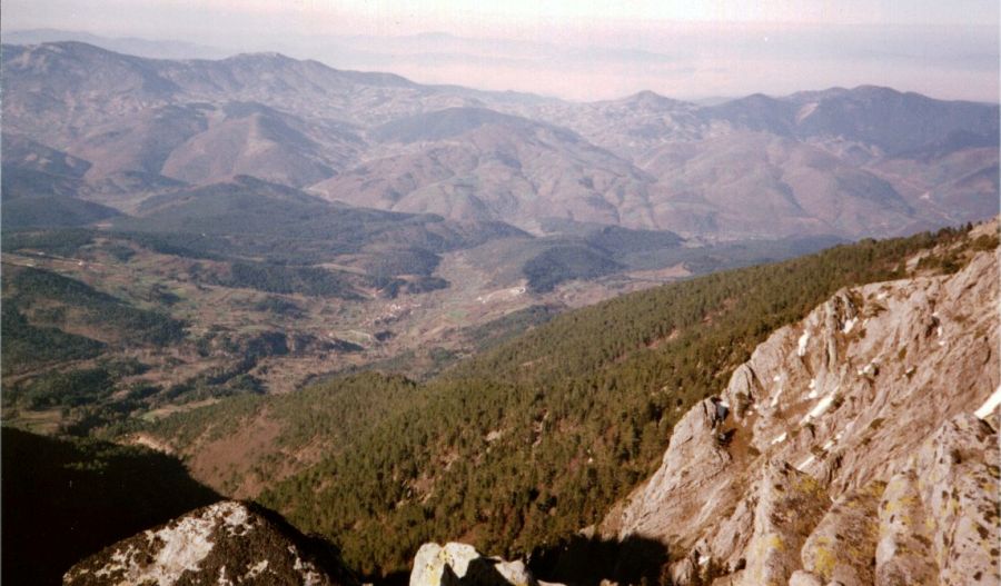 Landscape of Uludag National Park in Turkey