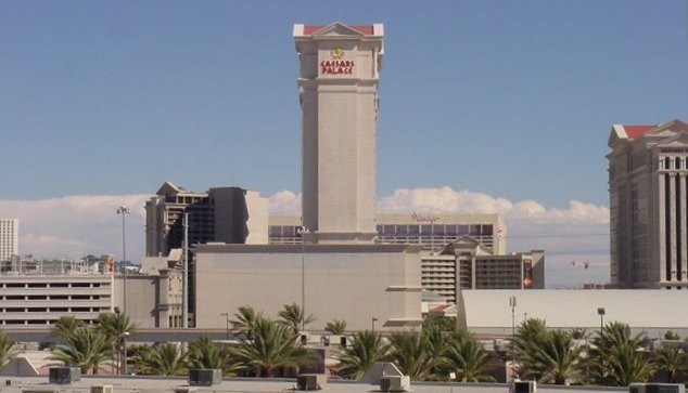 Caesars Palace in Las Vegas in Nevada State of USA