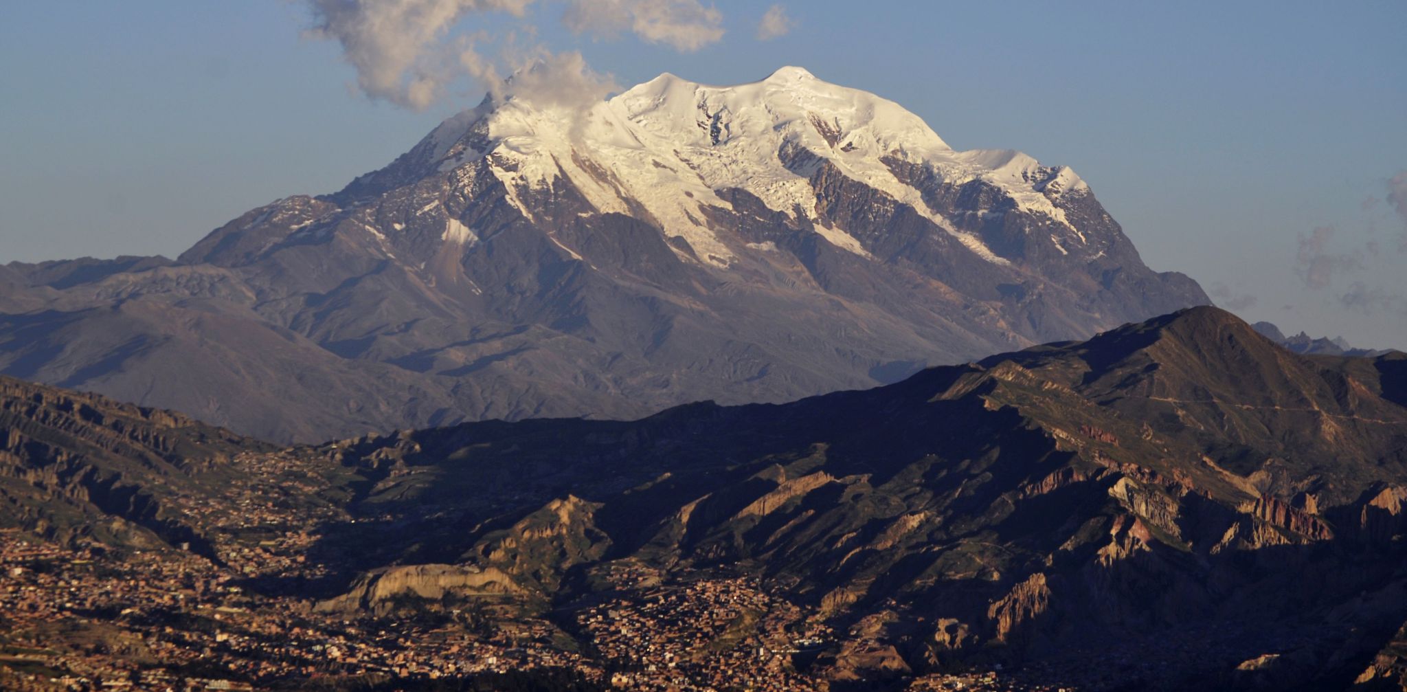 Illimani ( Aymara ) in Bolivia